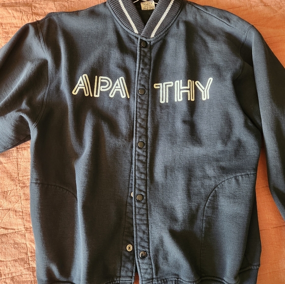 Vintage Black and White Streetware Jacket from Japan - Picture 2 of 11